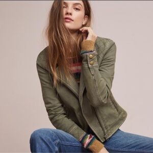 Anthropologie Everyday  Easy  Moto Jacket XL